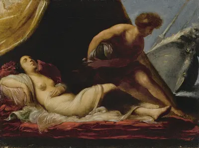 Theseus Abandoning Ariadne by Francesco Montelatici — digital art print download