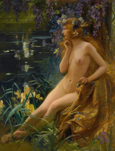 Juventa by Гастон Бюссьер — digital art print download