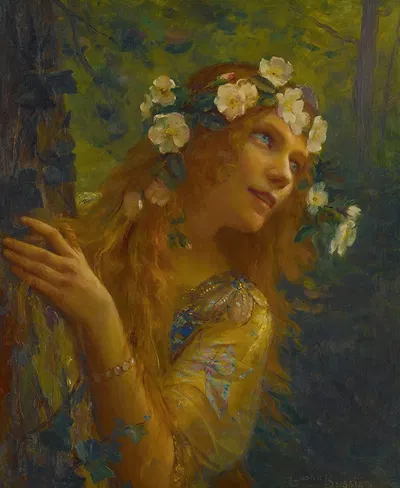 Leilah by Гастон Бюссьер — digital art print download