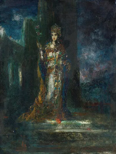 La Fiancée De La Nuit by Гюстав Моро — digital art print download