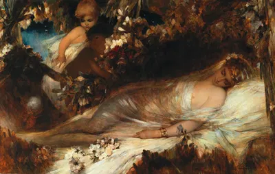 Titania Sleeping by Heinrich Faust — digital art print download