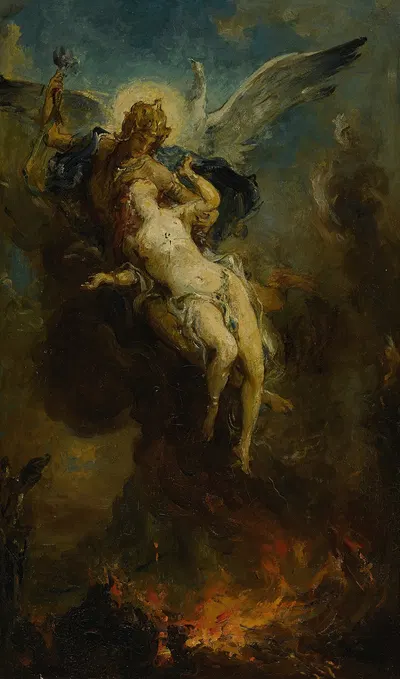 The Phoenix by Henri Leopold Lévy — digital art print download