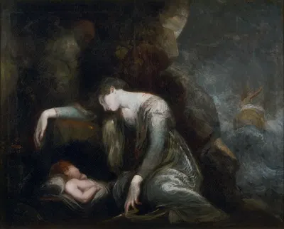 Danaë and Perseus on Seriphos by Henry Fuseli — digital art print download