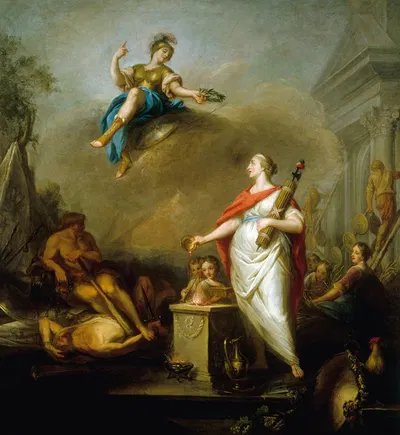 Allégorie de la Révolution de 1789 by Жак Вилбо, 1796 — digital art print download