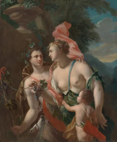 Venus And Bacchus by Philip van Dijk — digital art print download