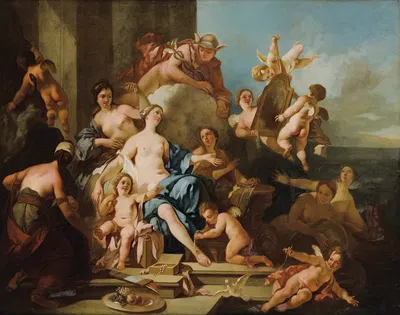 Venus And Mercury by Pierre-Jacques Cazes — digital art print download