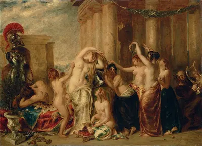 Venus And Her Satellites by Уильям Этти, 1835 — digital art print download