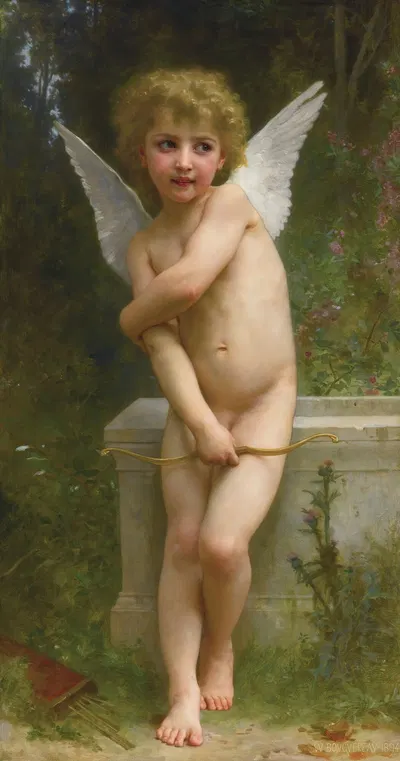 L'amour Piqué by Уильям Бугеро, 1894 — digital art print download