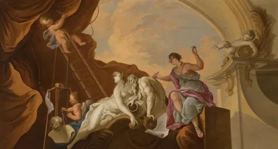 An Allegory Of Sculpture by After Jacques De Lajoue — digital art print download
