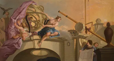 An Allegory Of Astronomy by After Jacques De Lajoue — digital art print download