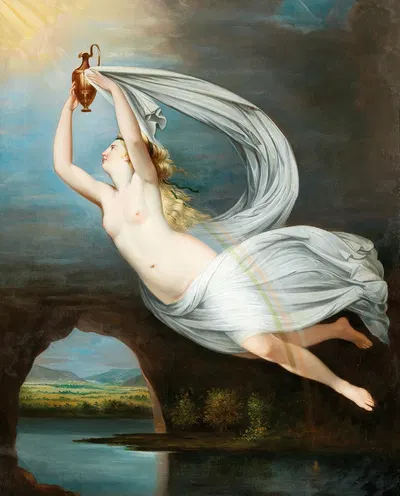 Aurora by Circle Of Anne-Louis Girodet-Trioson — digital art print download