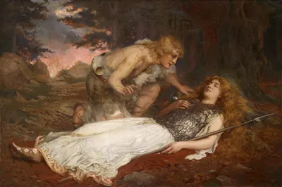 Siegfried Und Brunnhilde by Charles Ernest Butler — digital art print download
