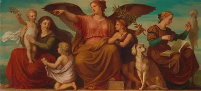 Allegory by Christian Griepenkerl — digital art print download