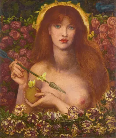 Venus Verticordia by Dante Gabriel Rossetti, 1868 — digital art print download