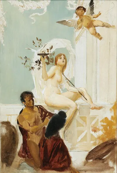 Allegorie by Eduard Veith — digital art print download