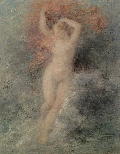 Venus S'elevant Au Dessus De La Mer by Henri Fantin-Latour — digital art print download