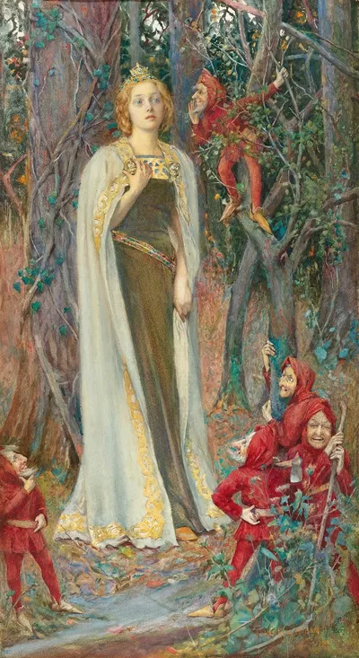 Once Upon A Time by Генри Мейнелл Реам — digital art print download