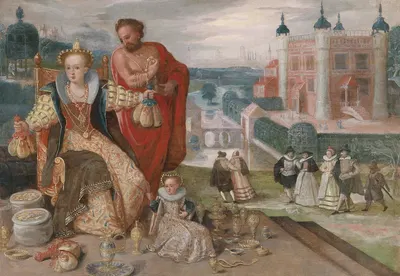 Allegory Of Covetousness by Herman Hahn — digital art print download