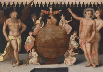Allegory Of Diligence by Herman Hahn, 1604 — digital art print download
