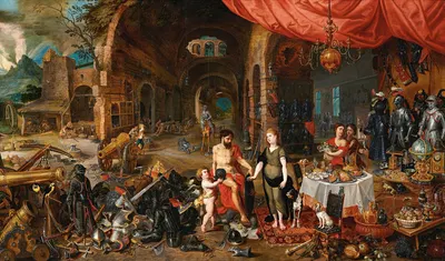 Venus At The Forge Of Vulcan by Ян Брейгель младший — digital art print download