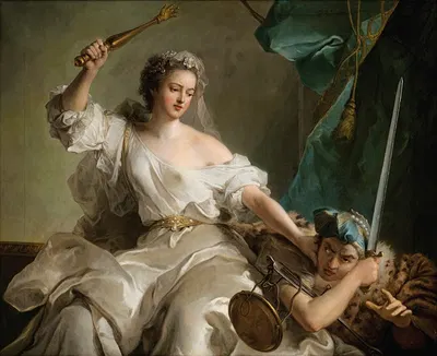 Allegory Of Justice Punishing Injustice, 1737 by Jean-Marc Nattier — digital art print download