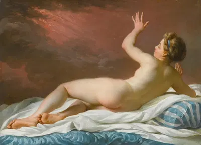 Danaë by Nicolas-René Jollain, 1765 — digital art print download