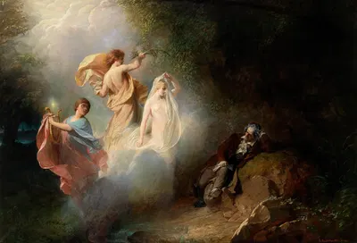Beethoven's Vision by Рудольф Хауслейтнер, 1882 — digital art print download