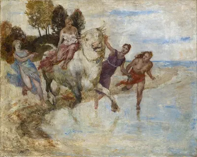 The Rape of Europa by Альберт Вельти — digital art print download