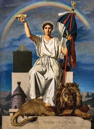 The Republic by Арман Камбон, 1848 — digital art print download