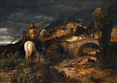 The March of the Goths by Arnold Böcklin, 1881 — digital art print download