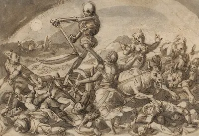 Triumph of death by Кристоф Мурер — digital art print download