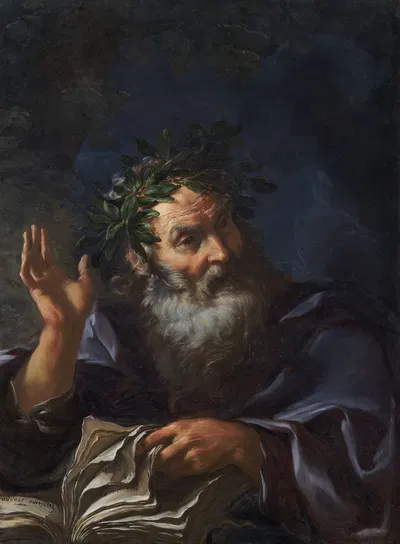 Homer by Girolamo Troppa, 1664 - 1668 — digital art print download