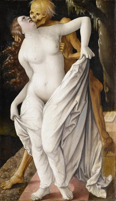 Death and the Woman by Hans Baldung — digital art print download