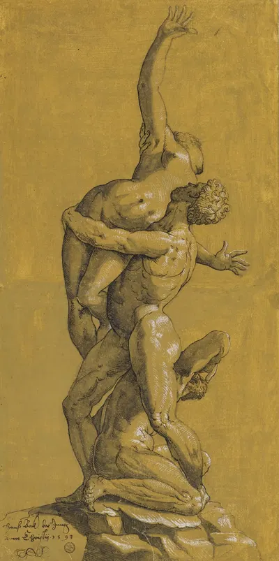 Der Raub der Proserpina by Hans Bock the younger, 1593 — digital art print download