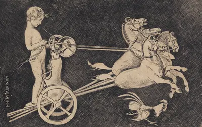 Quadriga by Ханс Николай Хансен, 1906 – 1910 — digital art print download