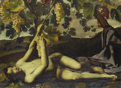 The Young Bacchus by Итальянская школа — digital art print download