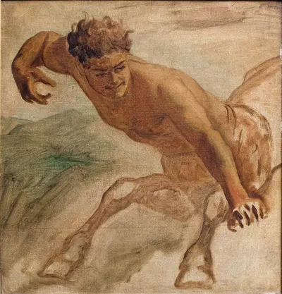 Centaur by Людвиг Абелин Шу, 1865 - 1866 — digital art print download