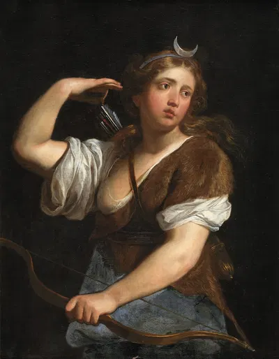 Diana Hunting by Marcantonio Franceschini, 1616 – 1676 — digital art print download