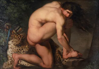 The Wounded Philoctetes by Николай Абильдгорд, 1775 — digital art print download