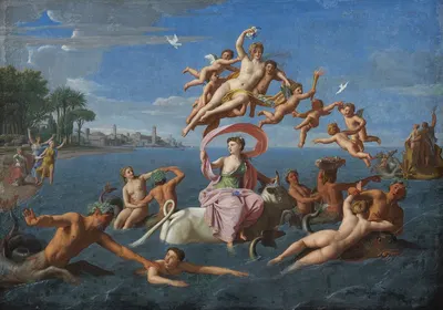 The Rape of Europe by Николя Коломбель, 1659 – 1717 — digital art print download