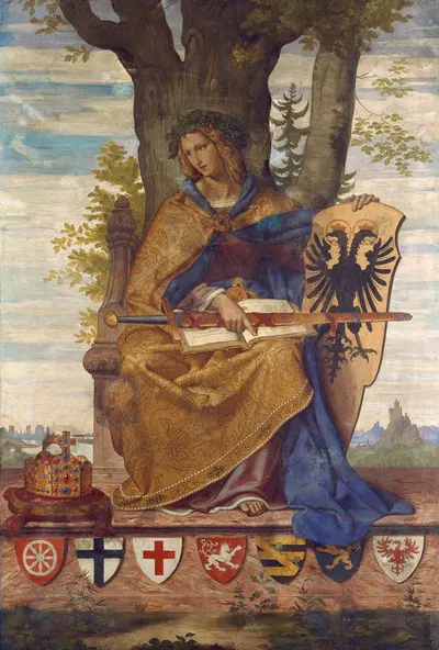 Germania by Филипп Вайт, 1834 – 1836 — digital art print download