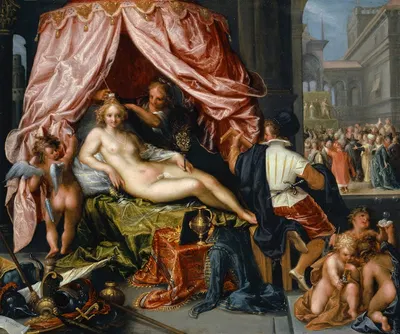 Allegory of Vanity by Питер Исаакз, 1600 — digital art print download