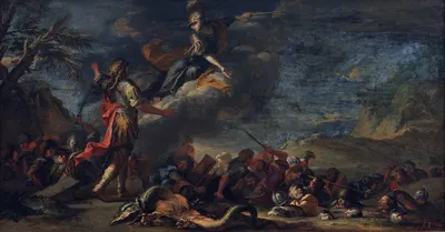 The Founding of Thebes by Сальватор Роза, 1630 – 1661 — digital art print download