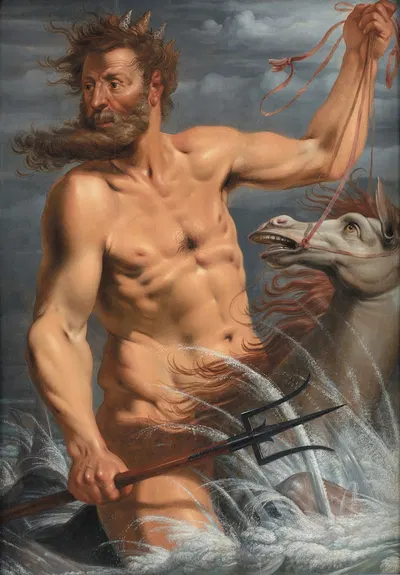 Neptune by Werner van den Valckert, 1618 - 1619 — digital art print download