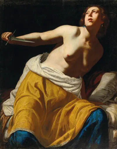 Lucretia by Артемизия Джентилески — digital art print download