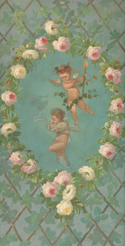 Au dessus de la porte II by Charles Rochussen, 1829 – 1894 — digital art print download