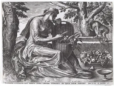 Gustus by Cornelis Cort, 1561 — digital art print download