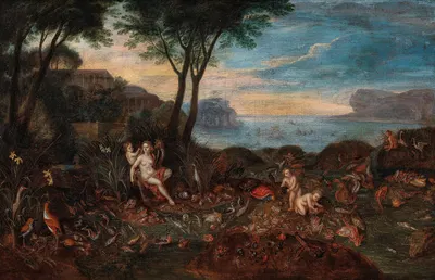 An Allegory of Water by Follower of Jan Brueghel the Elder — digital art print download