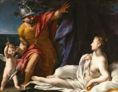 Venus and Mars with Cupid by Francesco Mancini — digital art print download
