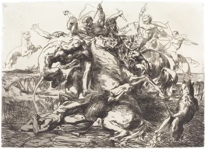 Surprise by Франсуа-Николя Шиффлар, 1865 — digital art print download